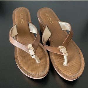 Aldo Wedge Heel Sandal